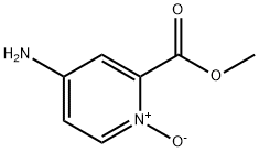 2-Pyridinecarboxylicacid,4-amino-,methylester,1-oxide(9CI) Struktur