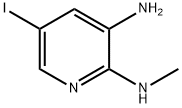 2,3-Pyridinediamine, 5-iodo-N2-methyl- Struktur