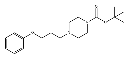 1-Piperazinecarboxylic acid, 4-(3-phenoxypropyl)-, 1,1-dimethylethyl ester