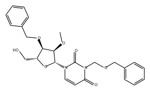 Uridine, 2'-O-methyl-3-[(phenylmethoxy)methyl]-3'-O-(phenylmethyl)-