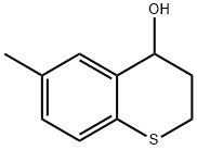 2H-1-Benzothiopyran-4-ol, 3,4-dihydro-6-methyl- Struktur