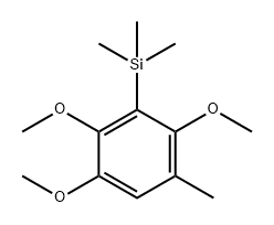 Benzene, 1,2,4-trimethoxy-5-methyl-3-(trimethylsilyl)-