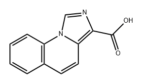 Imidazo[1,5-a]quinoline-3-carboxylic acid Struktur