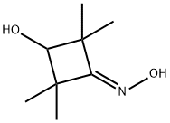 Cyclobutanone, 3-hydroxy-2,2,4,4-tetramethyl-, oxime Struktur