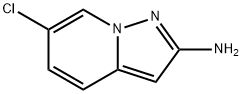 6-chloropyrazolo[1,5-a]pyridin-2-amine Struktur