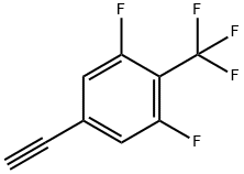 Benzene, 5-ethynyl-1,3-difluoro-2-(trifluoromethyl)- Struktur