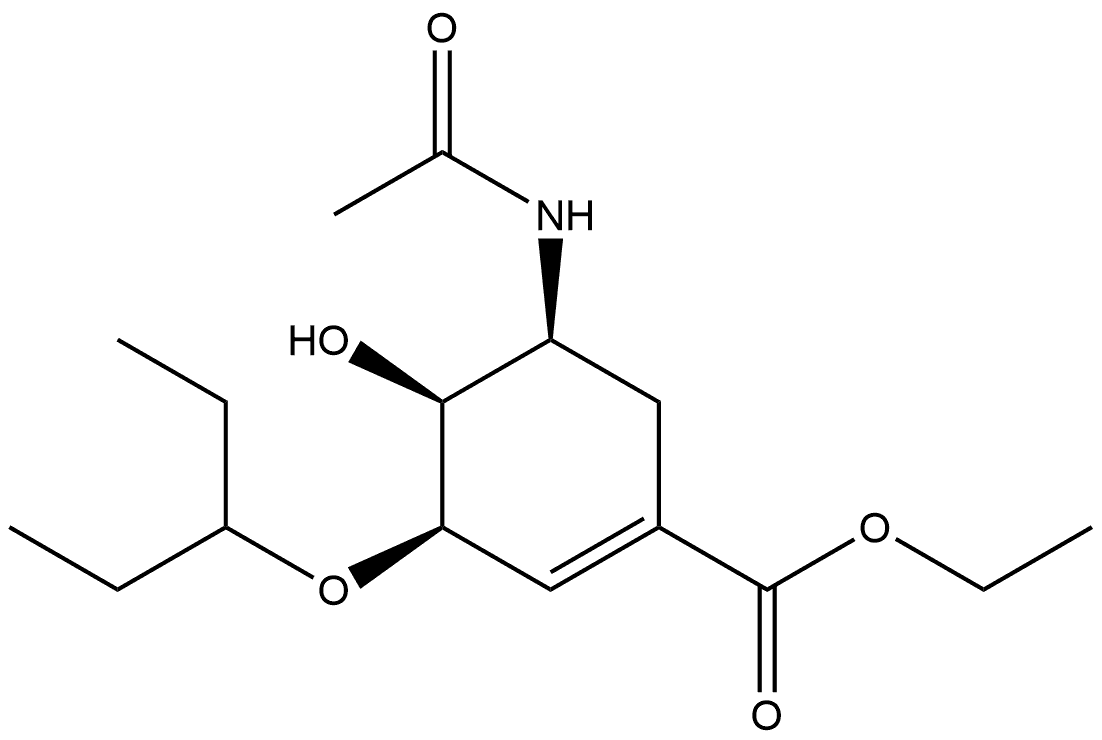 Oseltamivir Impurity 65 Struktur