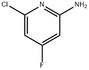 2-Pyridinamine, 6-chloro-4-fluoro- Struktur