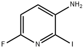 3-Pyridinamine, 6-fluoro-2-iodo- Struktur