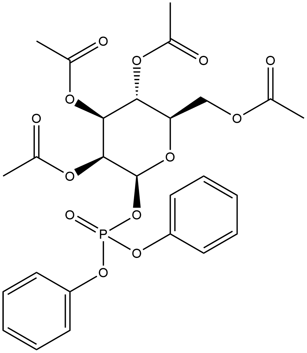 β-D-Mannopyranose, 2,3,4,6-tetraacetate 1-(diphenyl phosphate)