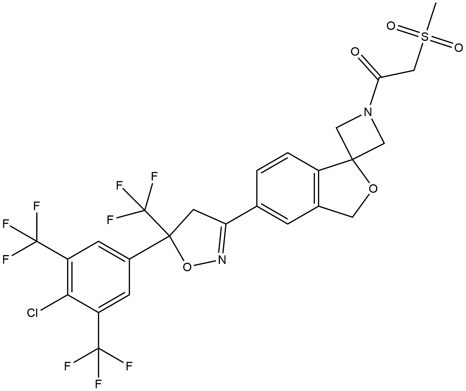 Sarolaner Impurity 56 Struktur