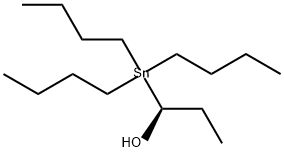 1-Propanol, 1-(tributylstannyl)-, (1S)- Struktur