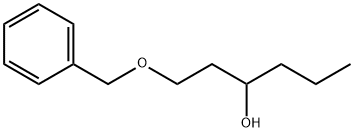 3-Hexanol, 1-(phenylmethoxy)- Struktur