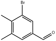 3-bromo-4,5-dimethylbenzaldehyde Struktur