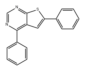 Thieno[2,3-d]pyrimidine, 4,6-diphenyl-