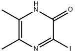 2(1H)-Pyrazinone, 3-iodo-5,6-dimethyl- Struktur