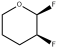 2H-Pyran, 2,3-difluorotetrahydro-, cis- (9CI) Struktur