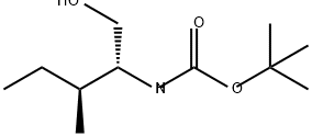 Carbamic acid, [1-(hydroxymethyl)-2-methylbutyl]-, 1,1-dimethylethyl ester, [R-(R*,S*)]- (9CI) Struktur