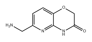 2H-Pyrido[3,2-b]-1,4-oxazin-3(4H)-one, 6-(aminomethyl)- Struktur