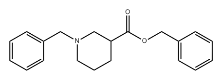 3-Piperidinecarboxylic acid, 1-(phenylmethyl)-, phenylmethyl ester