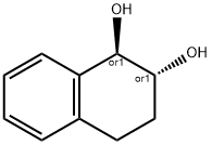 rel-Tetralin-1β*,2α*-diol Struktur