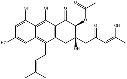 Neosartoricin Struktur