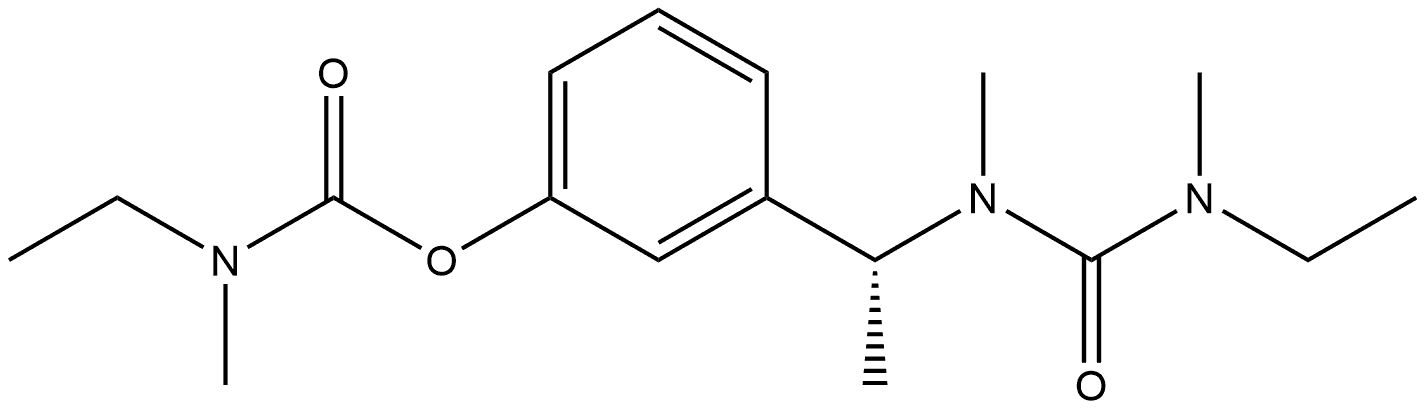 Rivastigmine Impurity 36 Struktur