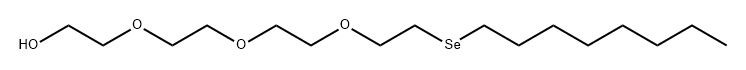 3,6,9-Trioxa-12-selenaeicosan-1-ol Struktur