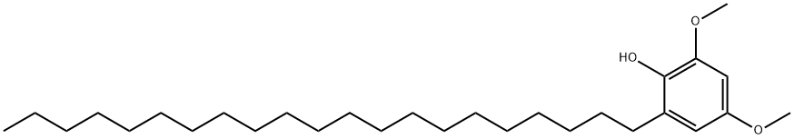 Phenol, 2-heneicosyl-4,6-dimethoxy- Struktur