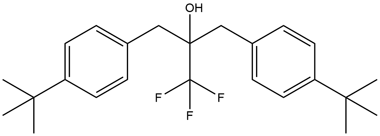 Benzeneethanol, 4-(1,1-dimethylethyl)-α-[[4-(1,1-dimethylethyl)phenyl]methyl]-α-(trifluoromethyl)-