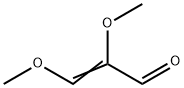 2-Propenal, 2,3-dimethoxy- Struktur