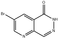 Pyrido[2,3-d]pyridazin-5(6H)-one, 3-bromo- Struktur