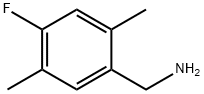 Benzenemethanamine, 4-fluoro-2,5-dimethyl- Struktur