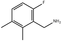 Benzenemethanamine, 6-fluoro-2,3-dimethyl- Struktur