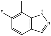 1H-Indazole, 6-fluoro-7-methyl- Struktur