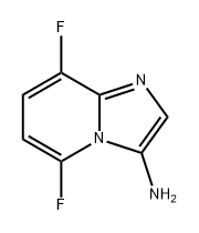 5,8-difluoroimidazo[1,2-a]pyridin-3-amine Struktur