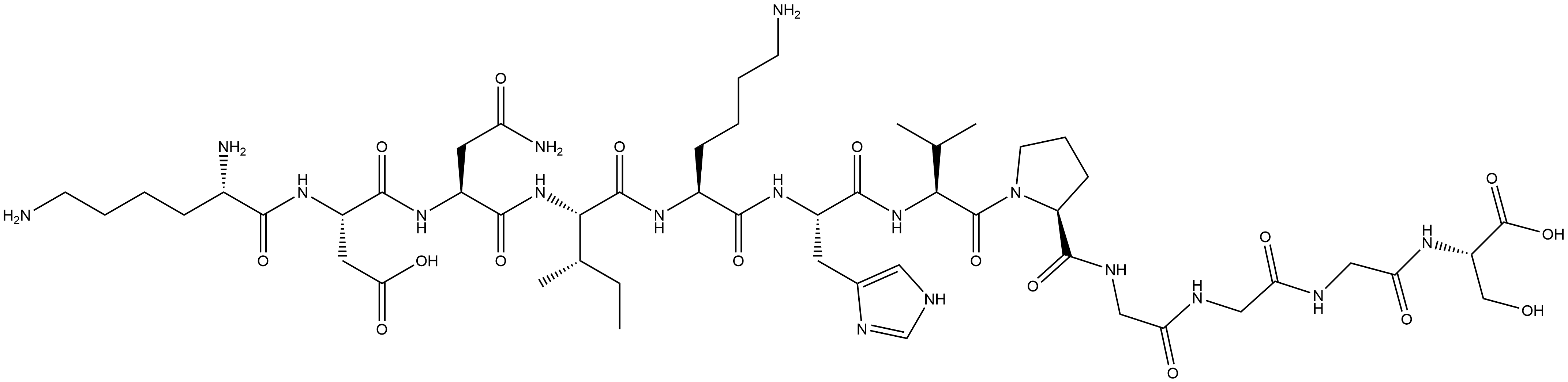 Tau Peptide (294-305) (human) Struktur