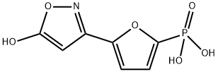 Phosphonic acid, P-[5-(5-hydroxy-3-isoxazolyl)-2-furanyl]- Struktur