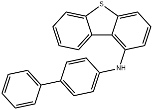 1-Dibenzothiophenamine, N-[1,1'-biphenyl]-4-yl- Struktur