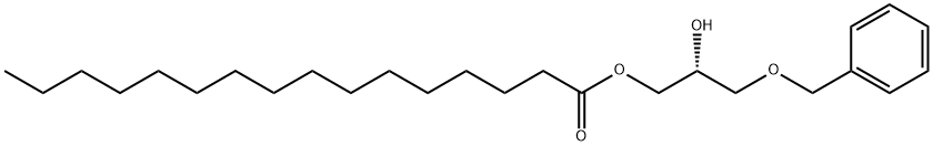 Hexadecanoic acid, 2-hydroxy-3-(phenylmethoxy)propyl ester, (R)- (9CI)