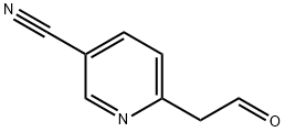 6-(2-Oxoethyl)nicotinonitrile Struktur