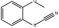 Thiocyanic acid, 2-methoxyphenyl ester Struktur