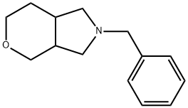 Pyrano[3,4-c]pyrrole, octahydro-2-(phenylmethyl)- Struktur