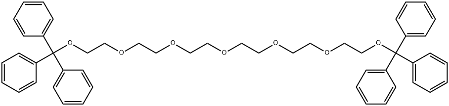 1,1,1,21,21,21-hexaphenyl-2,5,8,11,14,17,20-heptaoxahenicosane Struktur