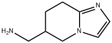 Imidazo[1,2-a]pyridine-6-methanamine, 5,6,7,8-tetrahydro- Struktur