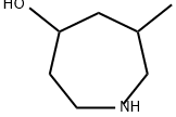 1H-Azepin-4-ol, hexahydro-6-methyl- Struktur