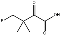 Butanoic acid, 4-fluoro-3,3-dimethyl-2-oxo- Struktur