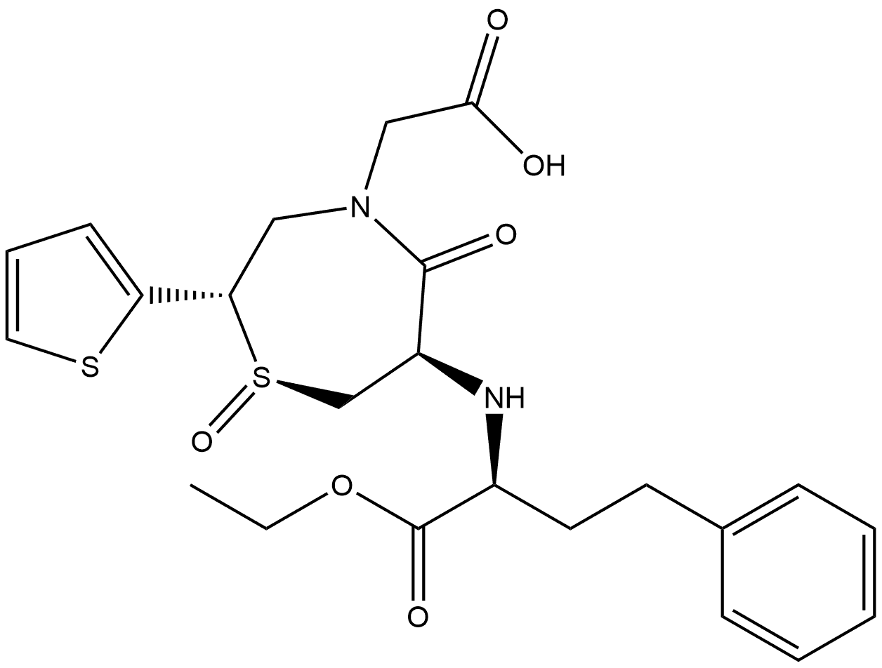 Temocapril Impurity 6 Struktur