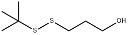 1-Propanol, 3-[(1,1-dimethylethyl)dithio]- Struktur