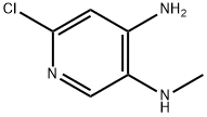 6-Chloro-N3-methylpyridine-3,4-diamine Struktur